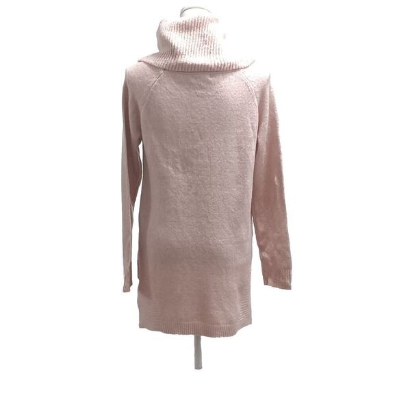 Jason Maxwell Pink Knit Women's Small Oversized Pink Cow neck Pullover S… - Picture 2 of 8